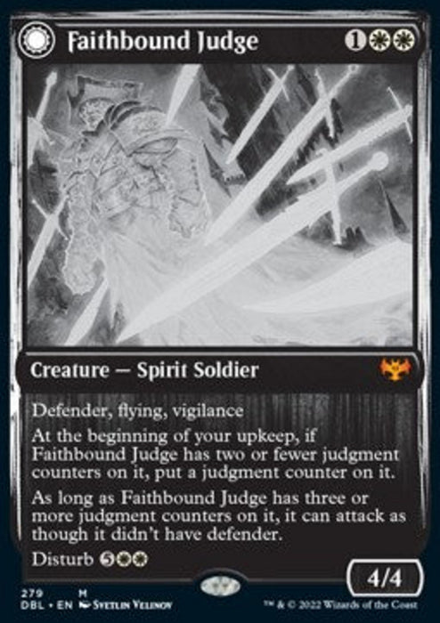 Faithbound Judge // Sinner's Judgment DBL-279 Mythic Englisch