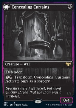 Concealing Curtains // Revealing Eye DBL-368 Rare Englisch