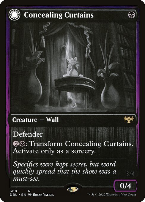 Magic: Concealing Curtains // Revealing Eye