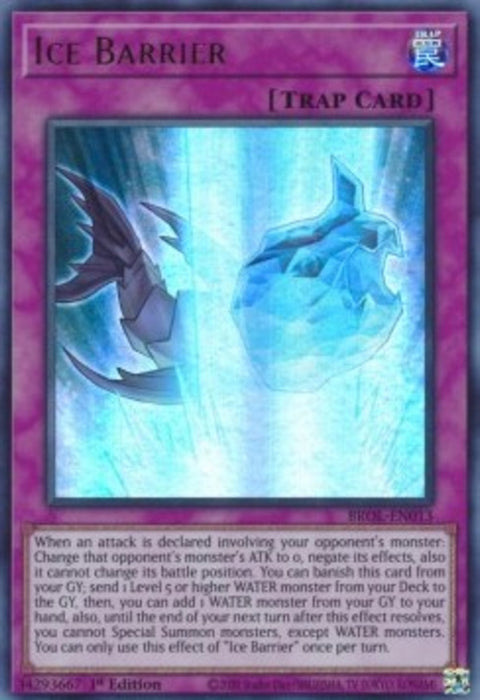 Ice Barrier BROL-EN013 Ultra Rare Englisch