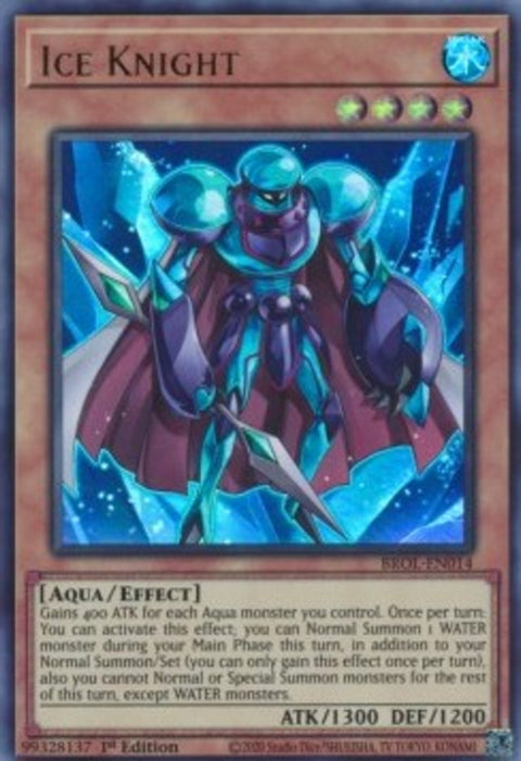 Ice Knight BROL-EN014 Ultra Rare Englisch