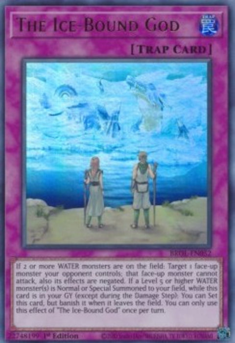 The Ice-Bound God BROL-EN052 Ultra Rare Englisch