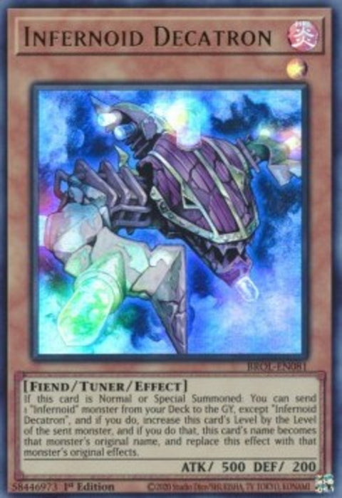 Infernoid Decatron BROL-EN081 Ultra Rare Englisch