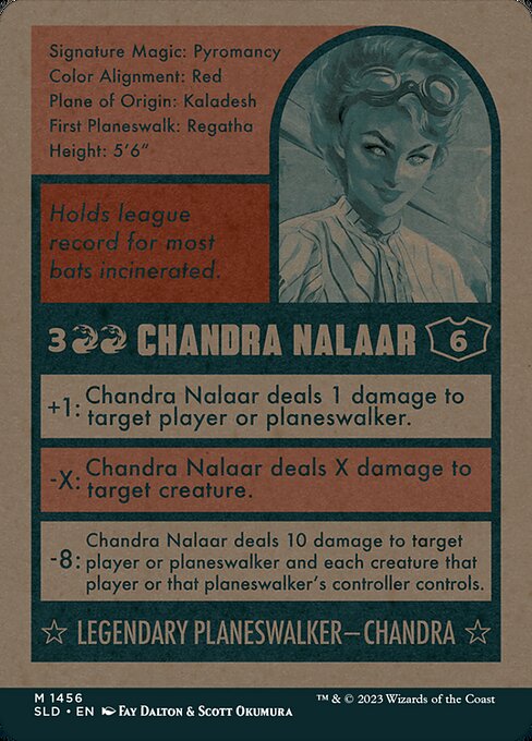 Chandra Nalaar // Chandra Nalaar - Back Face