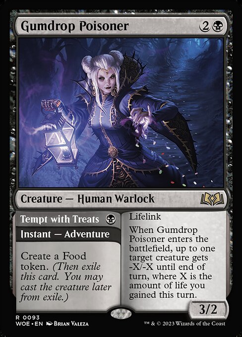 Gumdrop Poisoner // Tempt with Treats - Back Face