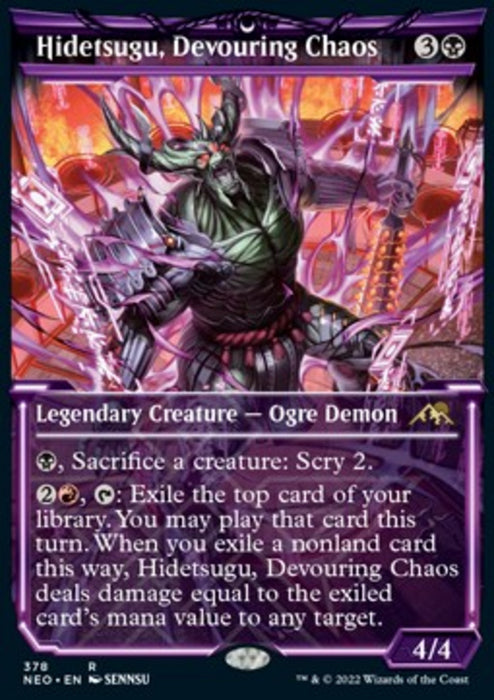 Hidetsugu, das verschlingende Chaos XNEO-378 Rare Deutsch