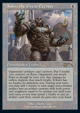 Karn, the Great Creator SLDOT-253 Rare Englisch