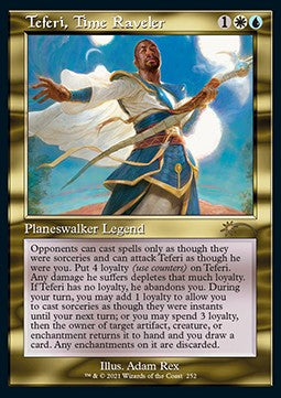 Teferi, Time Raveler SLDOT-252 Rare Englisch