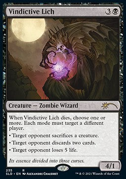 Vindictive Lich SLDOT-235 Rare Englisch