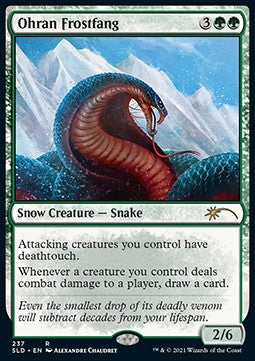Ohran Frostfang SLDOT-237 Rare Englisch
