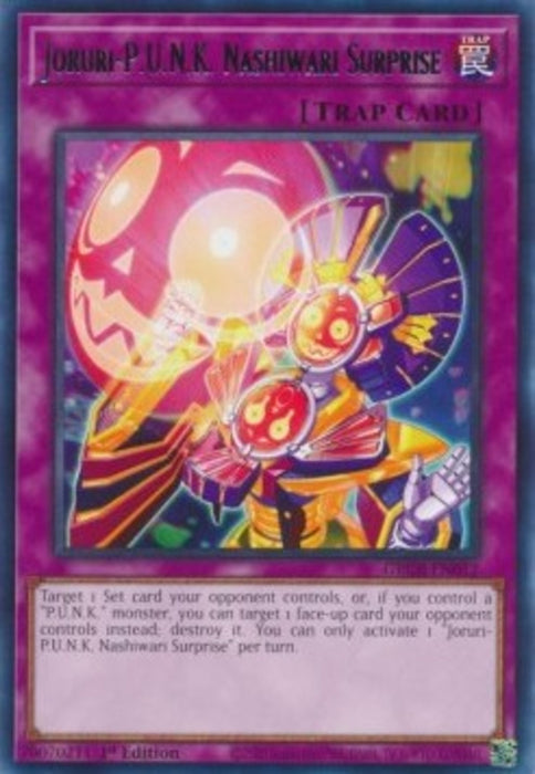 Joruri-P.U.N.K. Nashiwari Surprise GRCR-EN012 Rare Englisch