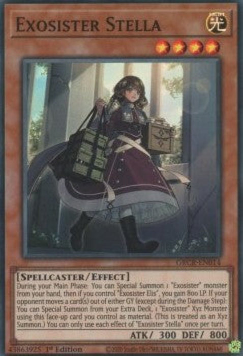 Exosister Stella GRCR-EN014 Super Rare Englisch