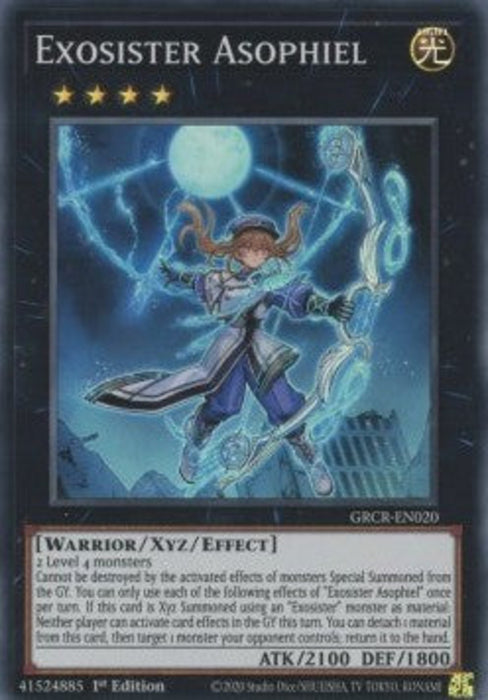 Exosister Asophiel GRCR-EN020 Super Rare Englisch