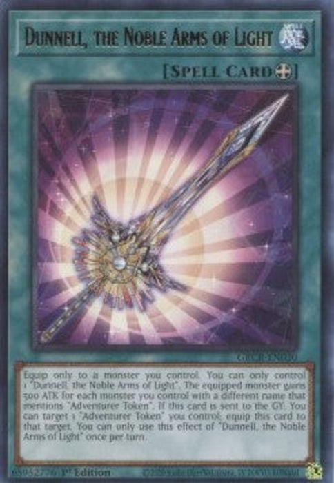 Dunnell, the Noble Arms of Light GRCR-EN030 Rare Englisch