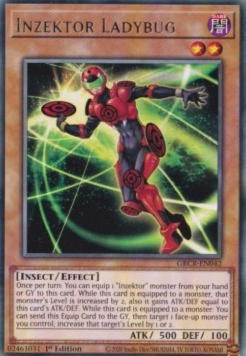 Inzektor Ladybug GRCR-EN042 Rare Englisch