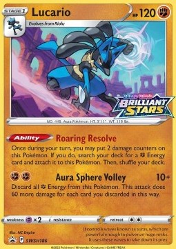 Lucario SWSH-186 Promo Deutsch