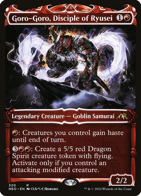 Goro-Goro, Disciple of Ryusei (V.1) XNEO-320 Rare Englisch