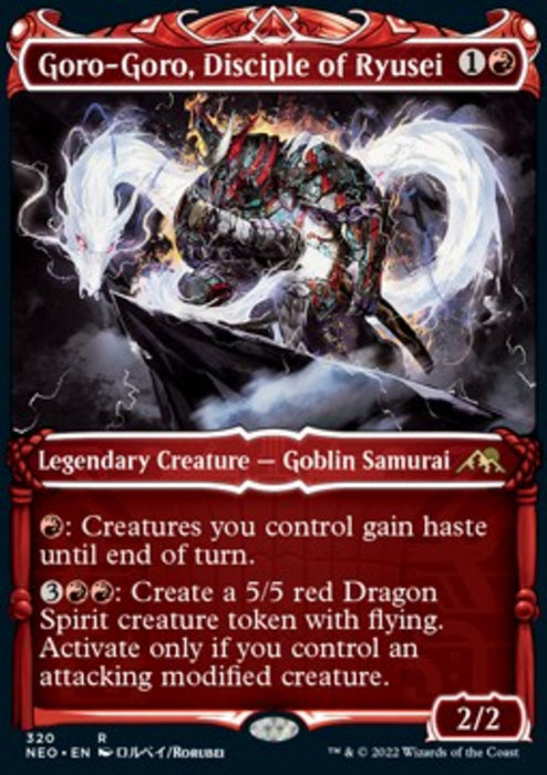 Goro-Goro, Schüler von Ryusei XNEO-320 Rare Deutsch