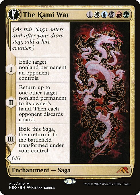Magic The Kami War // O-Kagachi Made Manifest NEO-227 Mythic Englisch ...