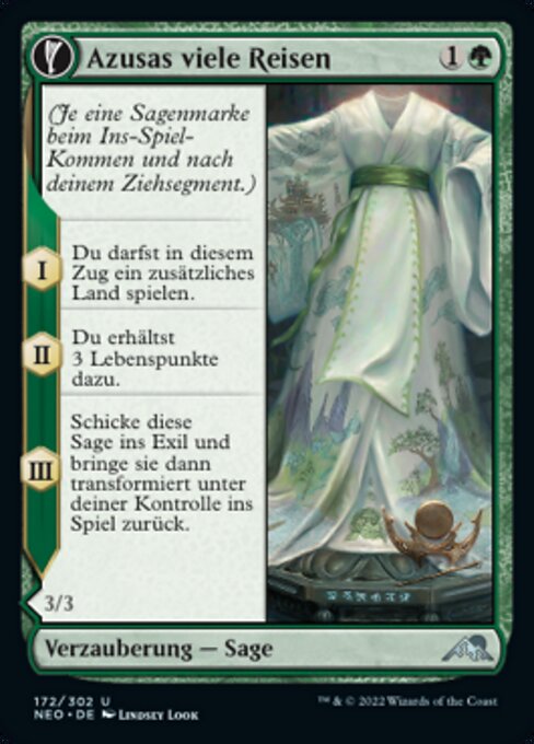 Magic: Azusa's Many Journeys // Likeness of the Seeker
