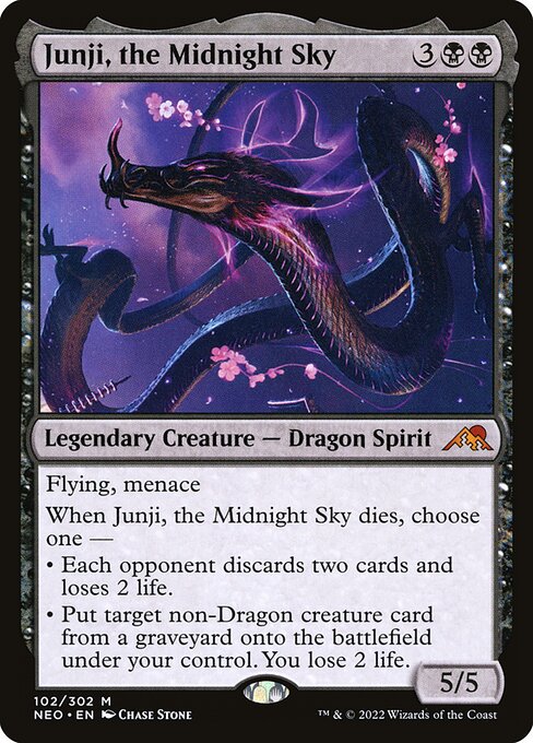Junji, the Midnight Sky NEO-102 Mythic Englisch