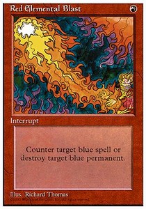 Red Elemental Blast 4ED- Common Englisch