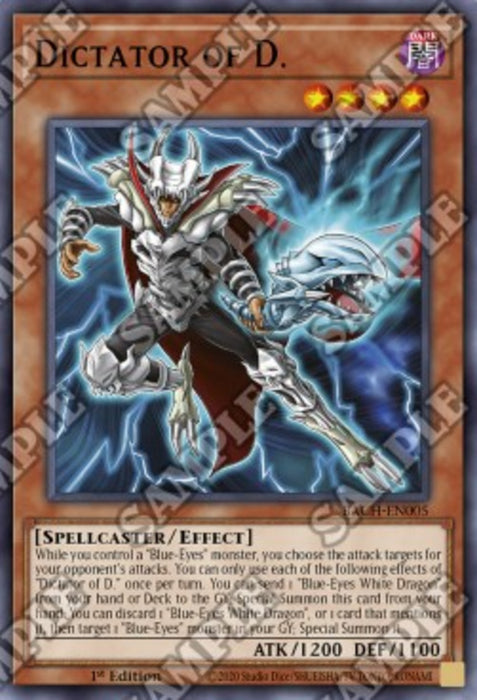 Dictator of D. BACH-EN005 Super Rare Englisch