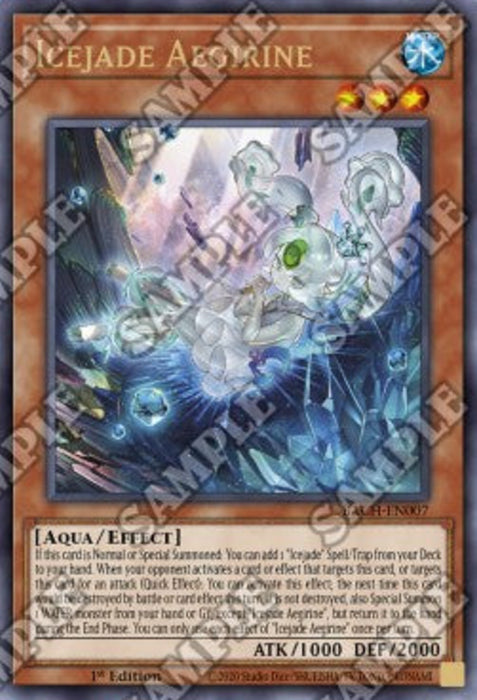 Icejade Aegirine BACH-EN007 Ultra Rare Englisch
