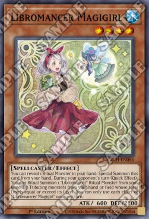Libromancer Magigirl BACH-EN086 Super Rare Englisch