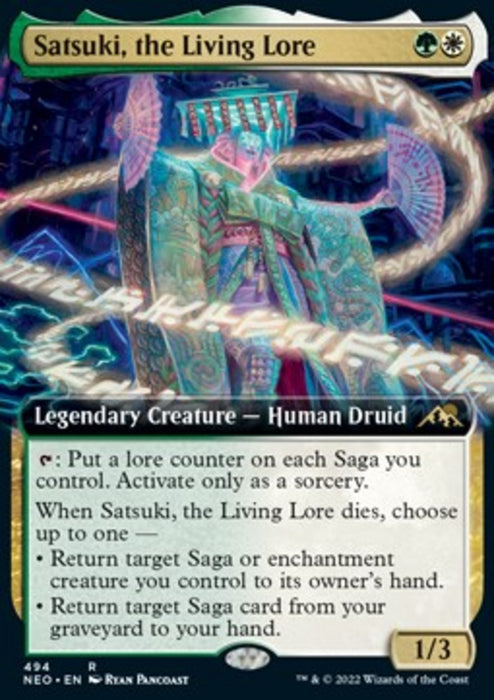 Satsuki, the Living Lore (V.2) XNEO-494 Rare Englisch