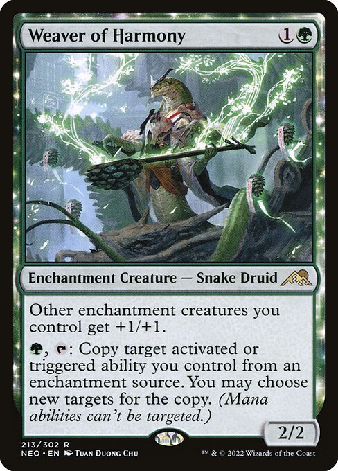 Weaver of Harmony NEO-213 Rare Englisch