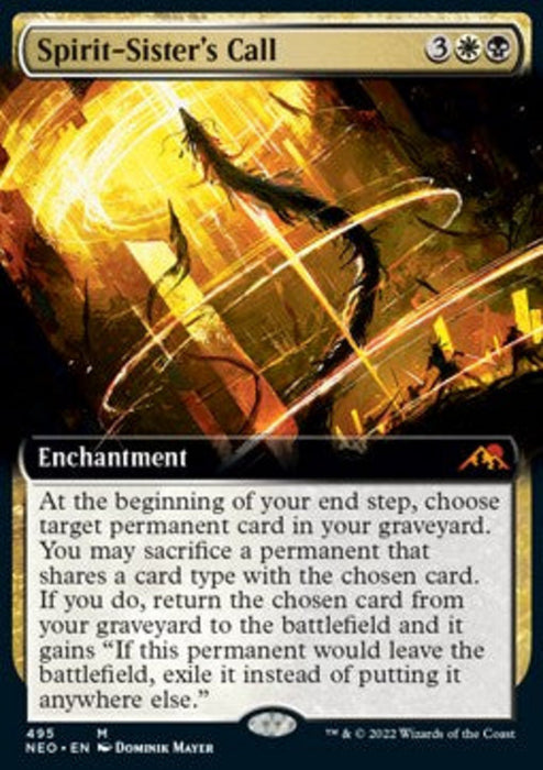 Spirit-Sister's Call (V.2) XNEO-495 Mythic Englisch