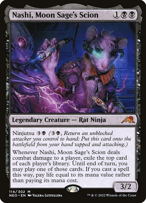 Nashi, Moon Sage's Scion NEO-114 Mythic Englisch