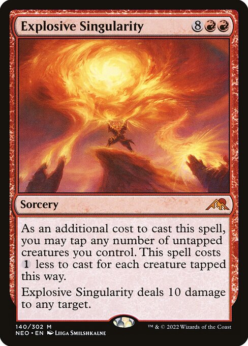 Explosive Singularity NEO-140 Mythic Englisch