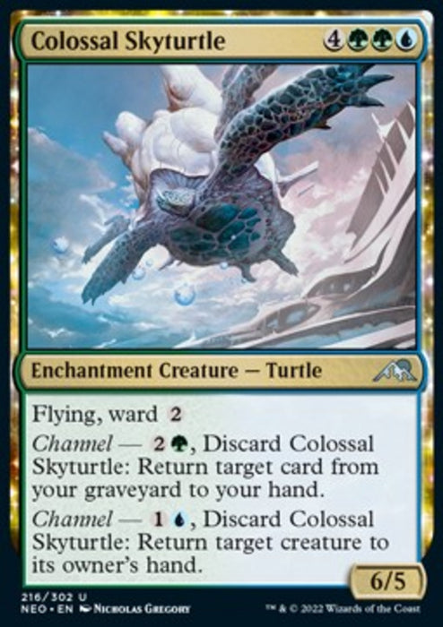 Colossal Skyturtle NEO-216 Uncommon Englisch