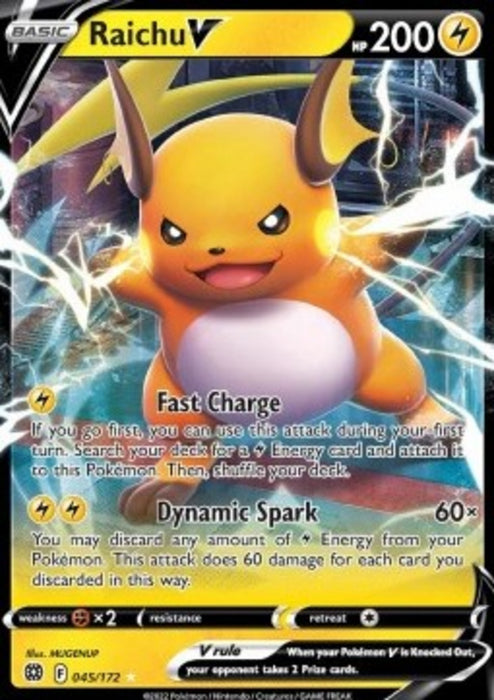 Raichu V BRS-045 Ultra Rare Englisch