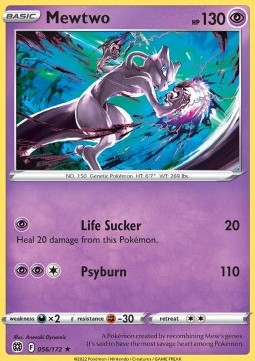 Mewtwo BRS-056 Rare Englisch