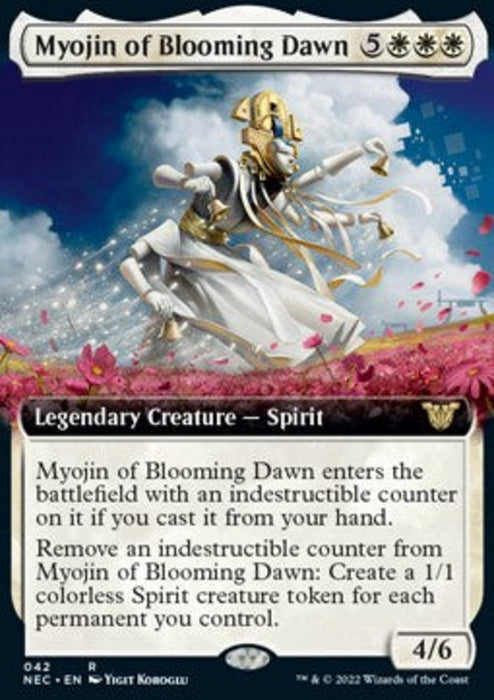 Myojin of Blooming Dawn (V.2) NEC-42 Rare Englisch