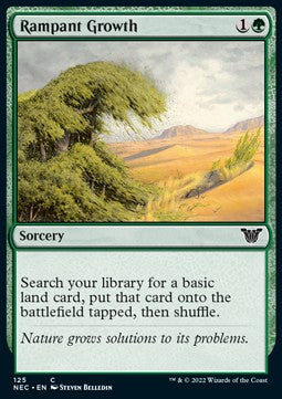 Rampant Growth NEC-125 Common Englisch
