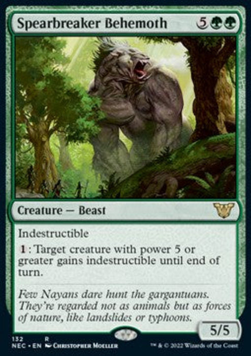 Speerbrecherbehemoth NEC-132 Rare Deutsch