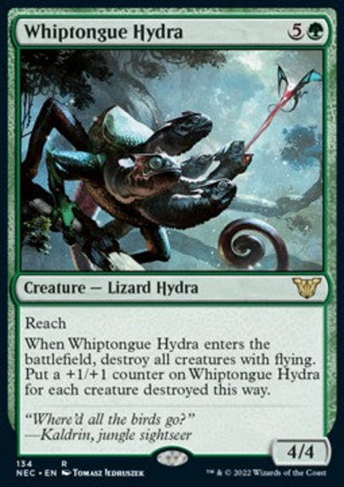 Whiptongue Hydra NEC-134 Rare Englisch