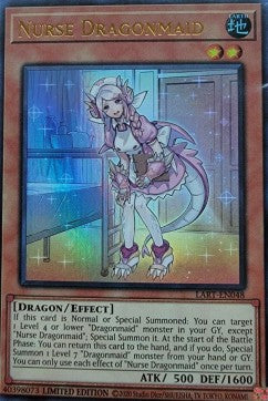 Nurse Dragonmaid LART-SP048 Ultra Rare Spanisch