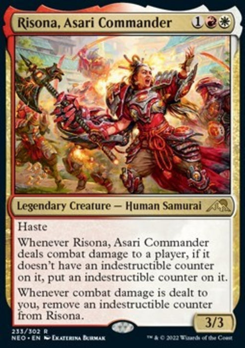 Risona, Asari-Kommandeurin PNEO-233 Rare Deutsch