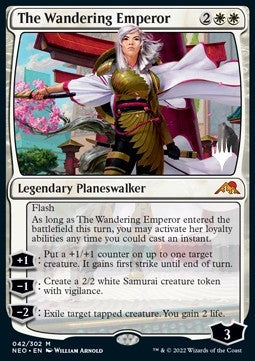 The Wandering Emperor (V.2) PNEO-42 Mythic Englisch