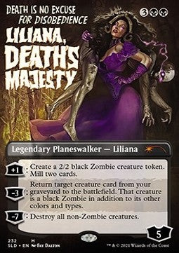Liliana, Death's Majesty SLDOS-232 Mythic Englisch