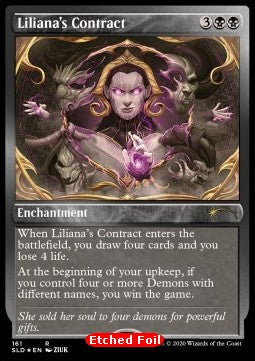 Liliana's Contract (V.2) SLDOS-161 Rare Englisch