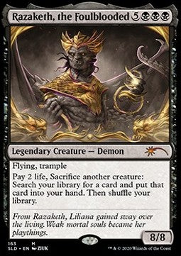 Razaketh, the Foulblooded (V.1) SLDOS-163 Mythic Englisch