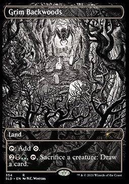 Grim Backwoods SLDOS-354 Rare Englisch