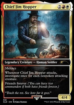 Chief Jim Hopper SLDOS-341 Rare Englisch