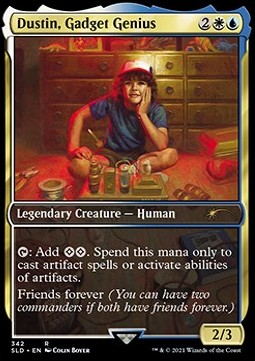 Dustin, Gadget Genius SLDOS-342 Rare Englisch